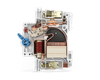 Componentes KNB2-63 MCB (disyuntor en miniatura)